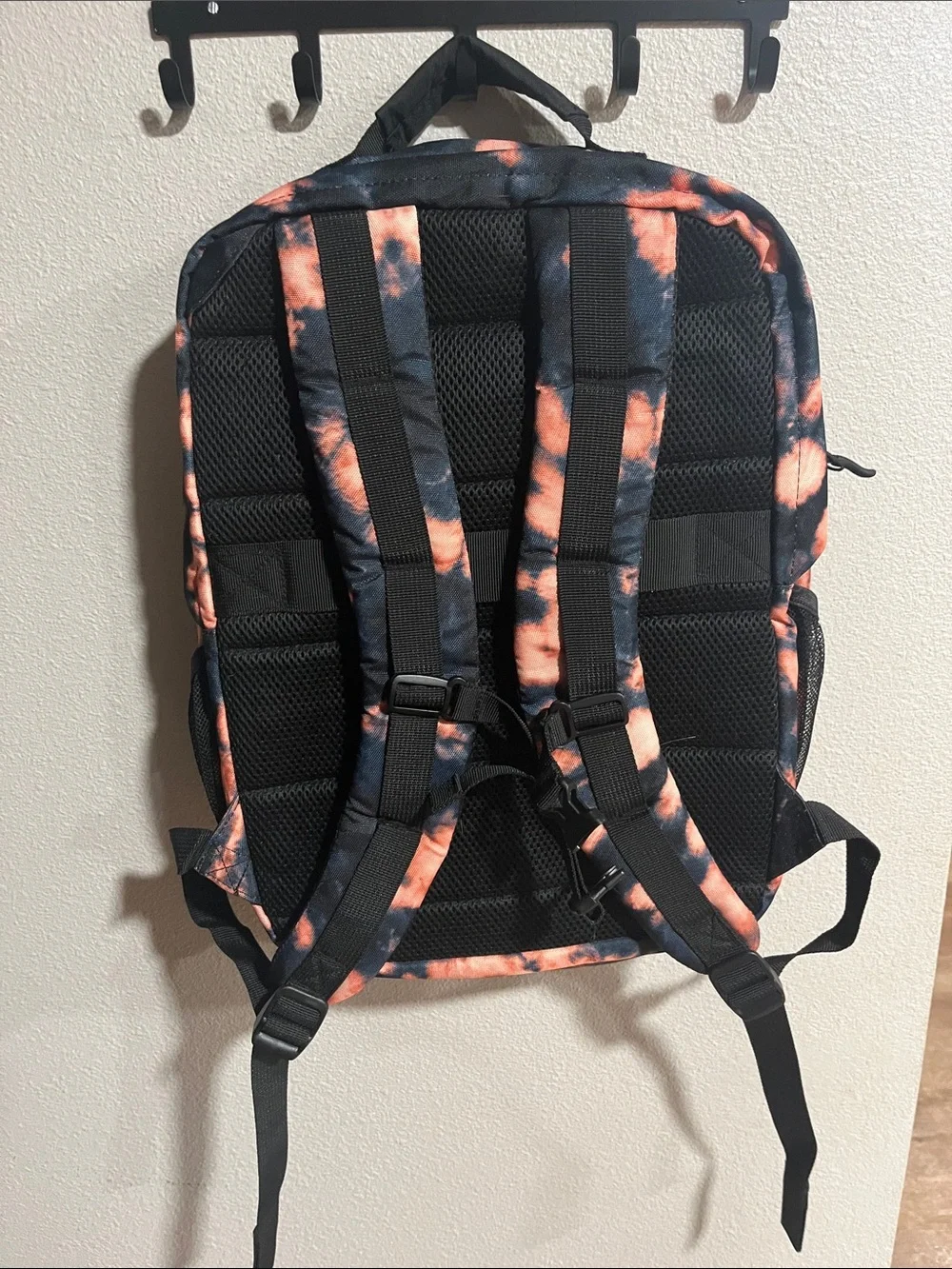 HP Tie-Dye Orange and Black Backpack